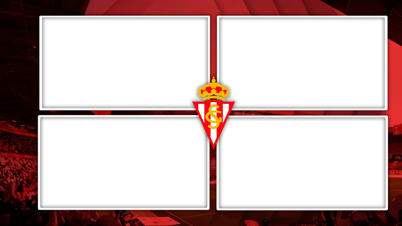 Escena de stream a cuatro cámaras.